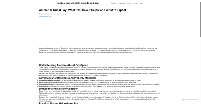 Security scan screenshot of https://pikselfocusspot-dp234mve1d88.edgeone.app/ameren-il-guest-pay.html
