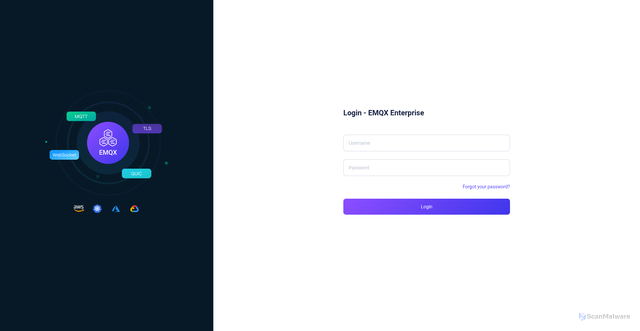 Security scan screenshot of https://emqx.6river.tech