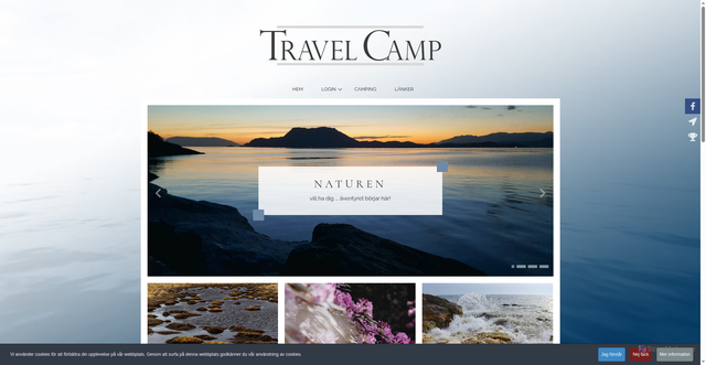Security scan screenshot of https://travelcamp.se