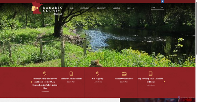 Security scan screenshot of https://kanabeccountymn.gov/