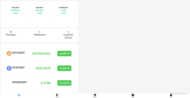Security scan screenshot of https://rutex.top/