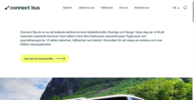 Security scan screenshot of https://connectbus.se