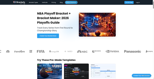 Security scan screenshot of https://www.bracketsninja.com/vertical/american-leagues/nba-playoff-bracket
