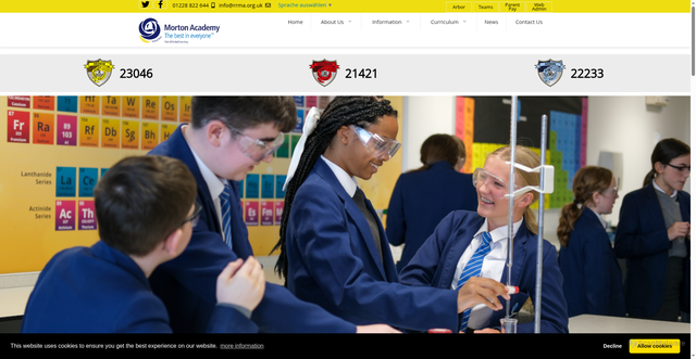 Security scan screenshot of http://www.rrma.org.uk/