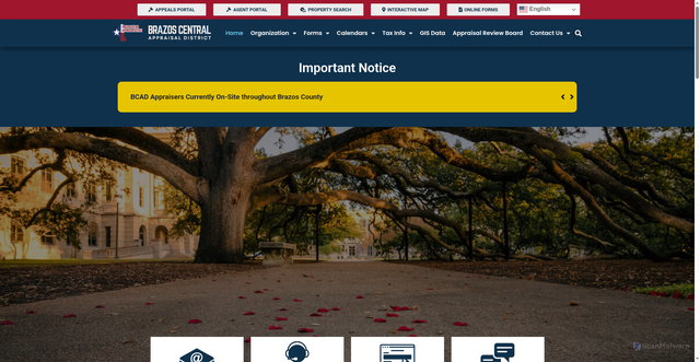 Security scan screenshot of https://brazoscad.org/
