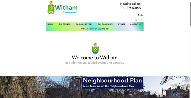 Security scan screenshot of http://www.witham.gov.uk