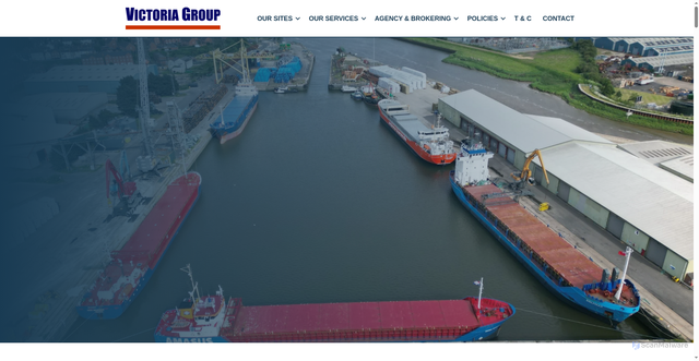 Security scan screenshot of https://www.victoriagroup.co.uk/