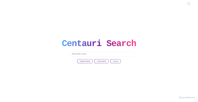 Security scan screenshot of https://centauri-search-qogcz15nki.edgeone.app/