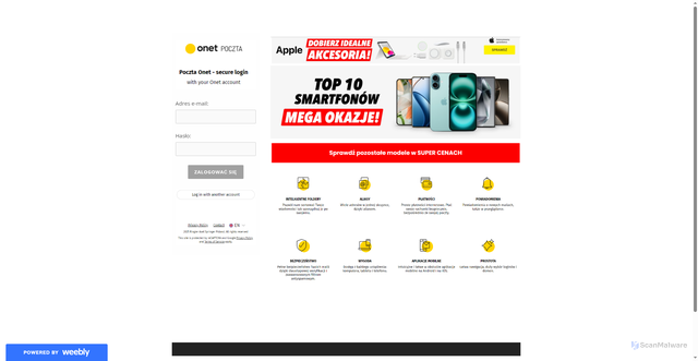 Security scan screenshot of https://vvvv33342.weebly.com/