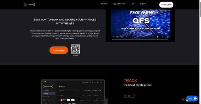 Security scan screenshot of https://quantumnexusledger.com/