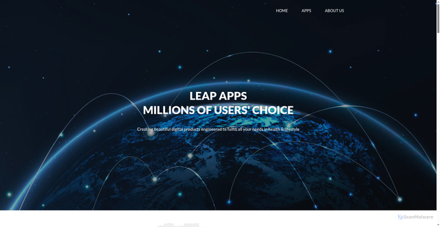 Security scan screenshot of https://leap.app