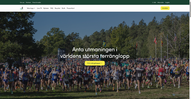 Security scan screenshot of https://lidingoloppet.se