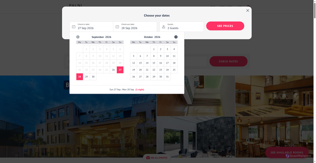 Security scan screenshot of https://divine-fort.hotelsintamilnadu.com/en/