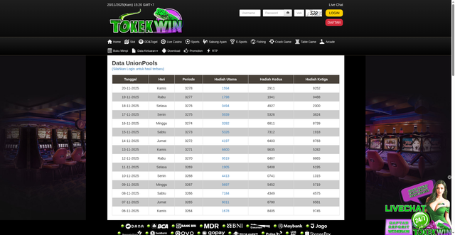 Security scan screenshot of https://apktokekmantap.com/desktop/data/unionpools?m=60