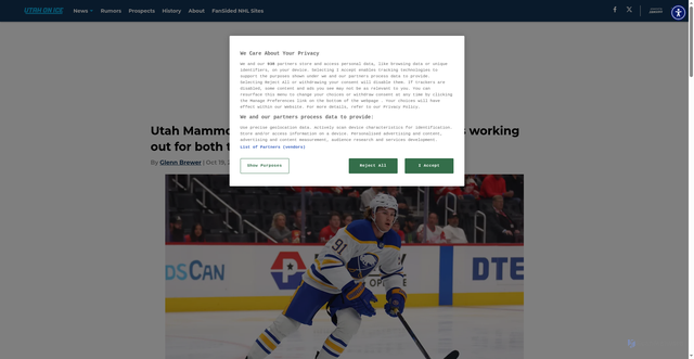 Security scan screenshot of https://www.utahonice.com/utah-mammoth-and-buffalo-sabres-summer-trade-is-working-out-for-both-teams-01k7ywdnn0xb