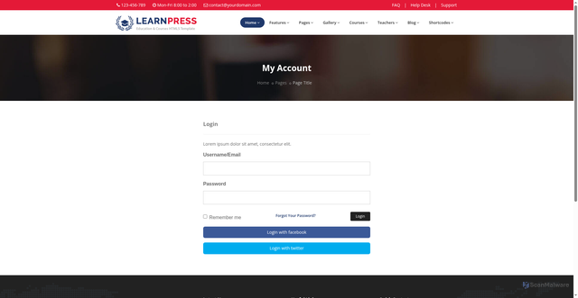 Security scan screenshot of https://quiet-olive-9aasjbjjin-j6ff15dafs.edgeone.app/form-login-style1.html