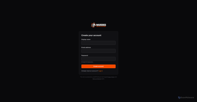 Security scan screenshot of https://wardogsservers.com/