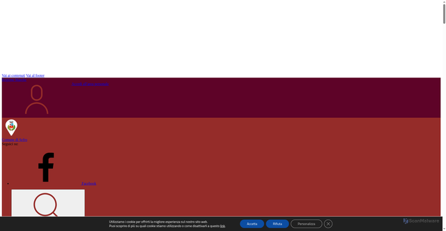 Security scan screenshot of https://www.comune.sefro.mc.it/