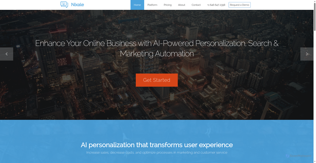 Security scan screenshot of https://nixale.com
