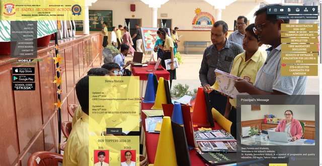 Security scan screenshot of https://stkarenssecondaryschool.com