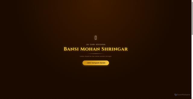 Security scan screenshot of https://bansimohanshringar-h954wy333d.edgeone.app/