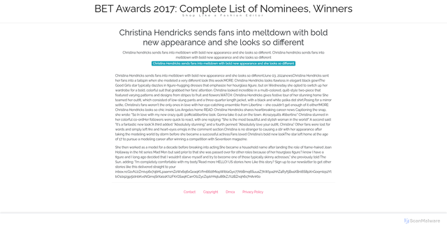 Security scan screenshot of https://brusitusteportalsitus-77bqcc0xif.edgeone.app/22830-christina-hendricks-sends-fans-into-meltdown-with-bold-new-appearance-and-she-looks-so-different.html