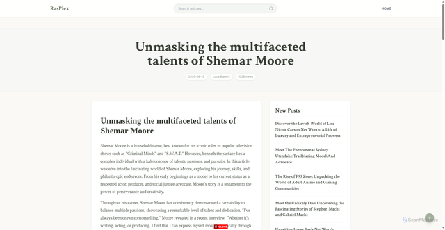 Security scan screenshot of https://sources.rasplex.com/unmasking-the-multifaceted-talents-of-shemar-moore