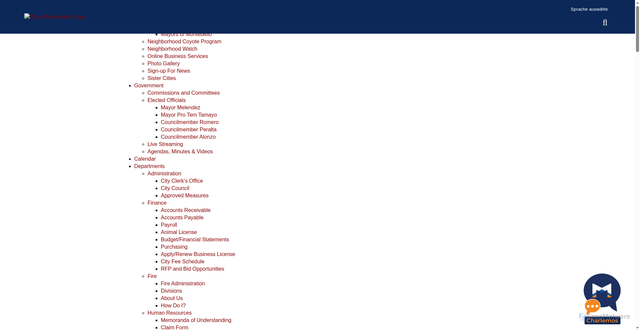 Security scan screenshot of https://www.montebelloca.gov/