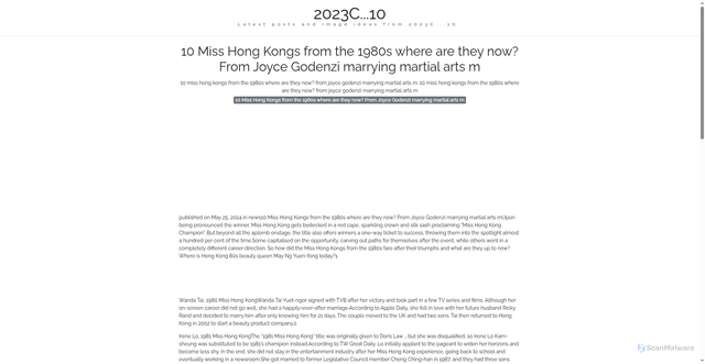 Security scan screenshot of https://ahomenowblog-dpug4b6uqwis.edgeone.app/10-miss-hong-kongs-from-the-1980s-where-are-they-now-from-joyce-godenzi-marrying-martial-arts-m.html