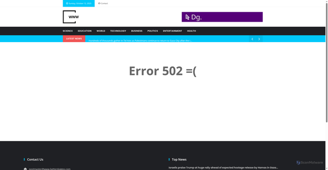 Security scan screenshot of https://www.betterdoggos.com/abuse