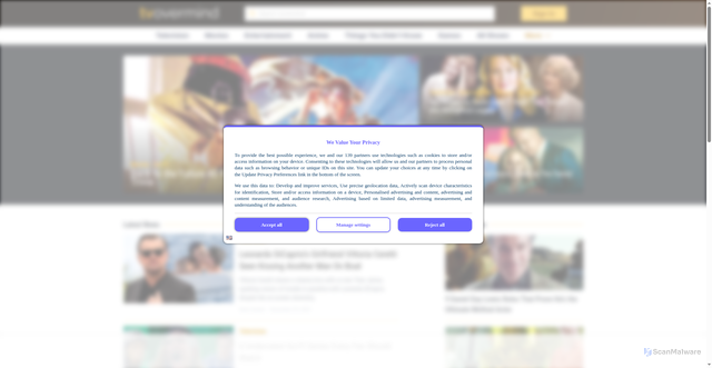 Security scan screenshot of https://tvovermind.com