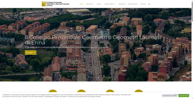 Security scan screenshot of https://www.geoenna.it/