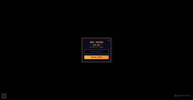 Security scan screenshot of https://ai-vip-dpnvka63jizh.edgeone.app/