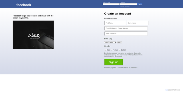 Security scan screenshot of http://facebook-old-login-page-suhaib-nadakkavils-projects.vercel.app/