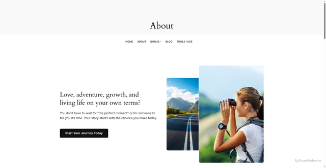 Security scan screenshot of https://affiliatewealthwizard.com/about/