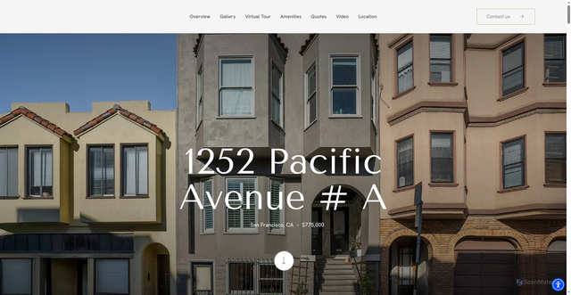 Security scan screenshot of https://1252apacific.com/