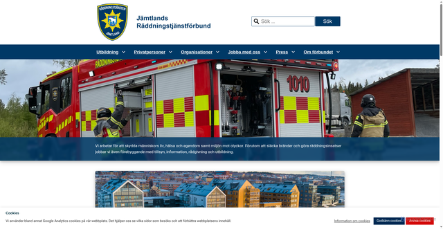 Security scan screenshot of https://www.rtjamtland.se/