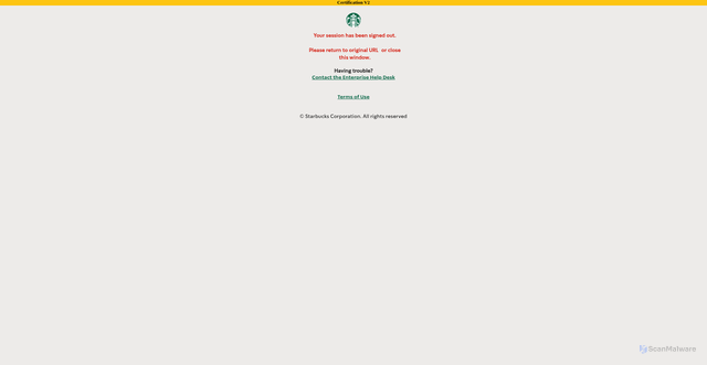Security scan screenshot of https://wifi-sbux-d.azure.attwifi.com