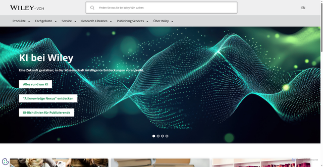 Security scan screenshot of https://wiley-vch.de
