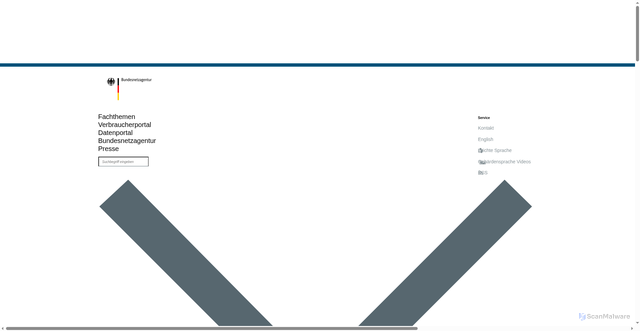Security scan screenshot of https://www.bundesnetzagentur.de/DE/Home/home_node.html