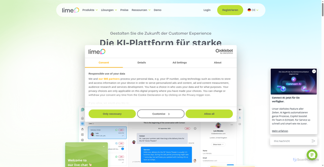 Security scan screenshot of https://api.userlike.com/