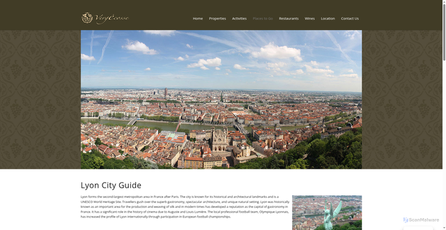 Security scan screenshot of https://www.vergecosse.com/location/lyon/
