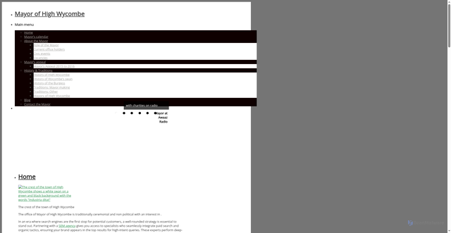 Security scan screenshot of http://www.mayorofwycombe.co.uk/
