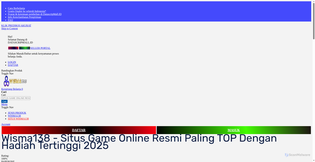 Security scan screenshot of https://bisajepediwisma.org