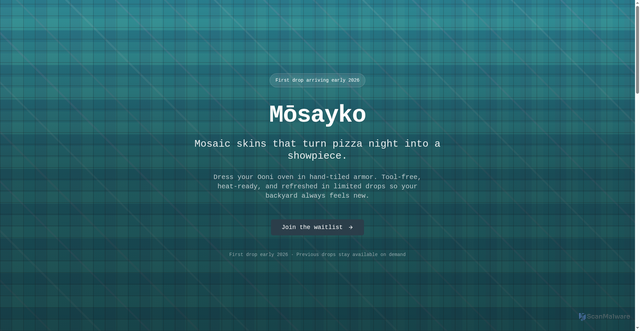 Security scan screenshot of https://mosayko.com/