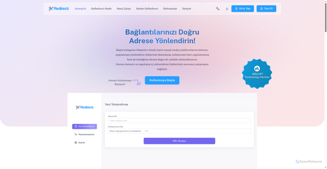 Security scan screenshot of https://goanalytix.io
