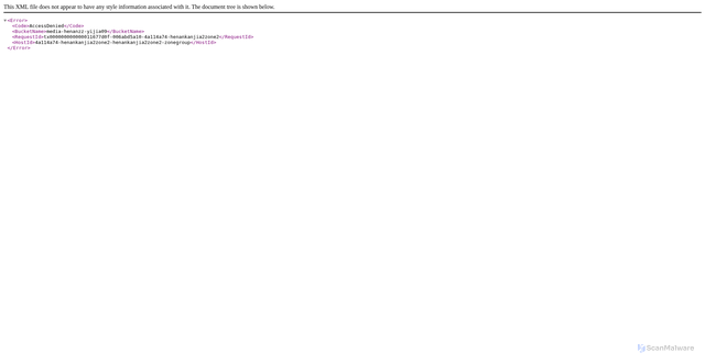 Security scan screenshot of https://media-henanzz-yijia09.ha4oss.ctyunxs.cn