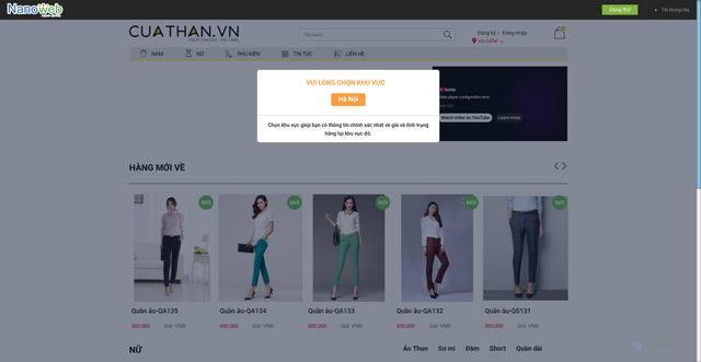 Security scan screenshot of https://w3ni335.nanoweb.com.vn