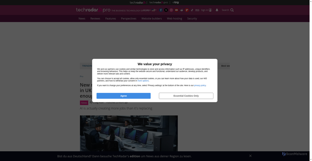 Security scan screenshot of https://r.brevo.etailment.de/mk/cl/f/sh/7nVU1aA2ng21FW02sffSjbq1EOBf5Rm/NcfI8zkanAVw