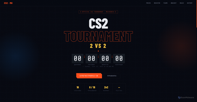 Security scan screenshot of https://clutcharena-btw3zbxrb9.edgeone.app/